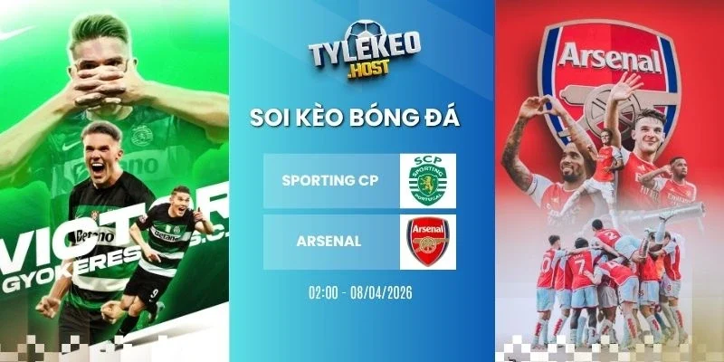 y le keo Sporting CP vs Arsenal - C1, 08/04/2026
